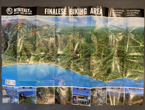 TRAIL MAP - FINALE LIGURE AREA - 