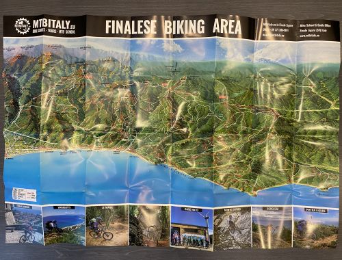 2023 NEW TRAIL MAP - FINALE LIGURE AREA - 