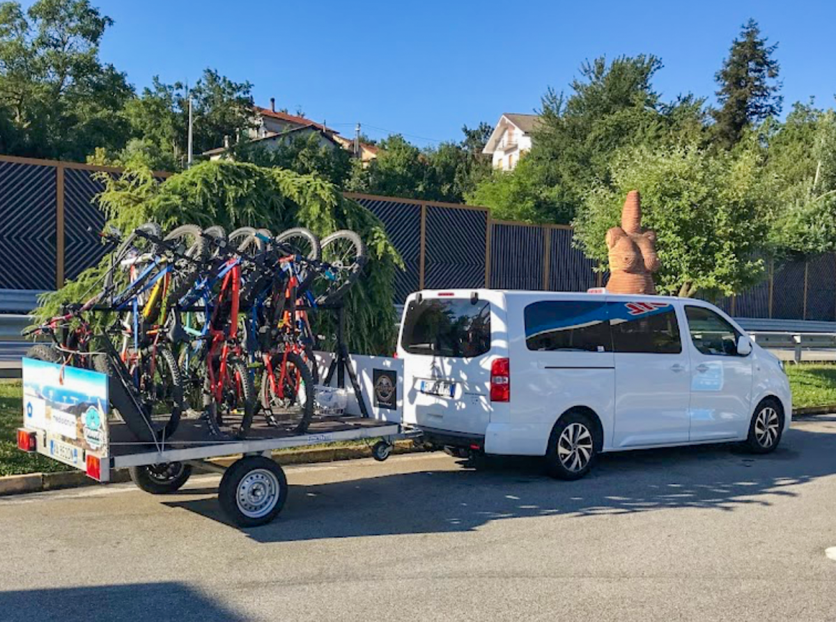 Bike shuttle service on sale